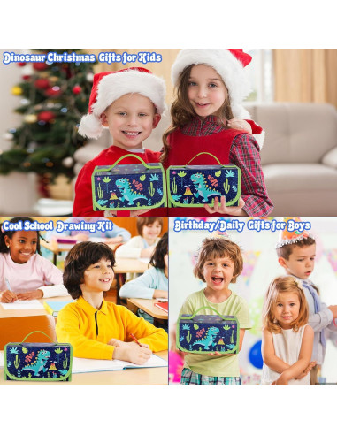 Set de Marcadores de Dinosaurios Purtarly 48PCS para Niños