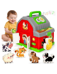 Juguete Musical de Granja Montessori Aigybobo 20x16cm