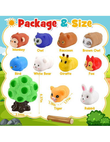 Juguete de Aprendizaje de Animales de Granja SnapGlowz