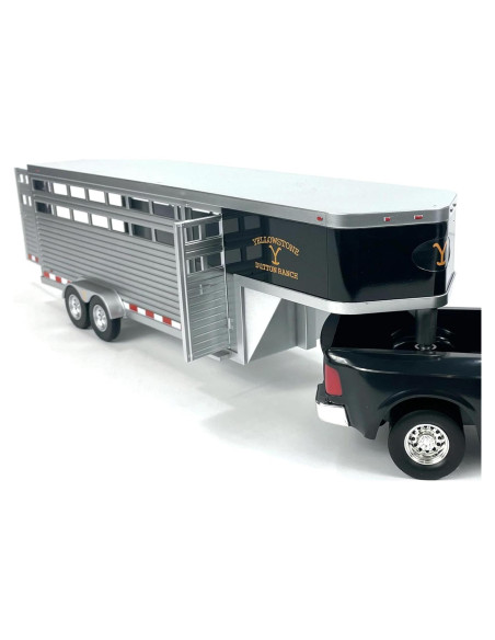 Remolque de Caballos AMT Dutton Ranch 1:20 con Enganche