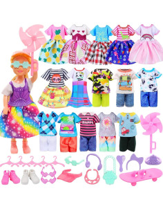 26 Piezas Ropa y Accesorios para Muñecas 5.3-6 Pulgadas ENOCHT 2