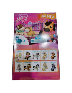 Figuras Mini Ponies Spirit Sin Domar - Caja Completa 12 Unidades