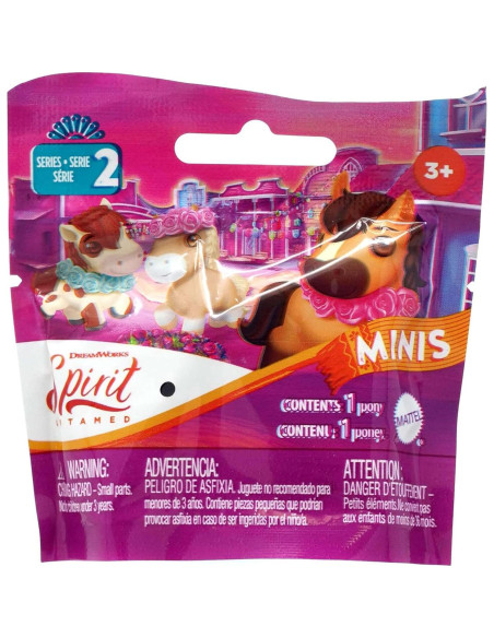 Figuras Mini Ponies Spirit Sin Domar - Caja Completa 12 Unidades