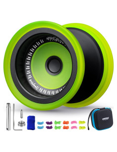 Yoyo Bi-Material MAGICYOYO V13 Deepspin Negro y Amarillo