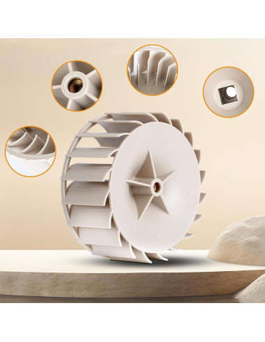 Rueda de Soplador Kookoosmart WP697772 para Secadoras