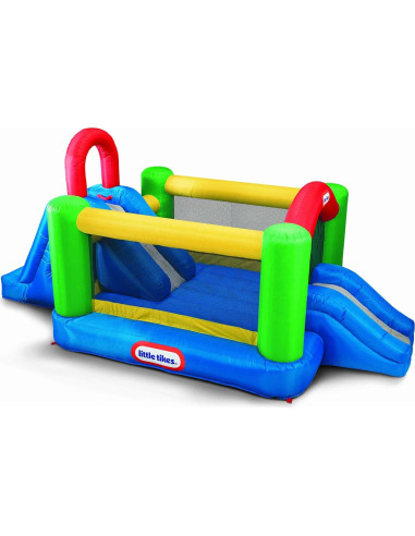 Inflable Little Tikes Salto y Tobogán Doble 426x274x213 cm