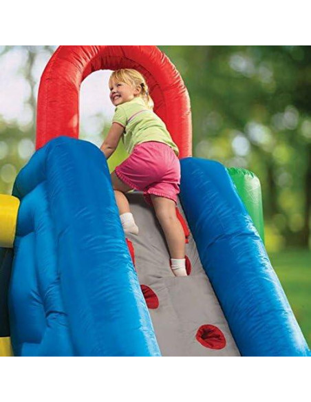 Inflable Little Tikes Salto y Tobogán Doble 426x274x213 cm
