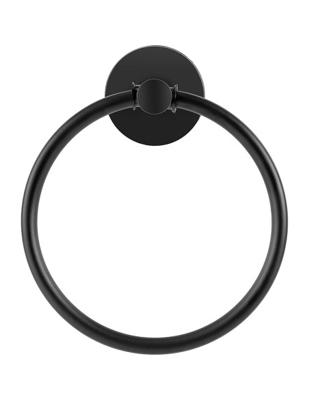 Anillo de Toalla Magnético New Valley Warbler Negro 7 cm