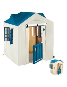 Cubierta Protectora para Casa de Juego INWILD Azul 109x89x122 cm