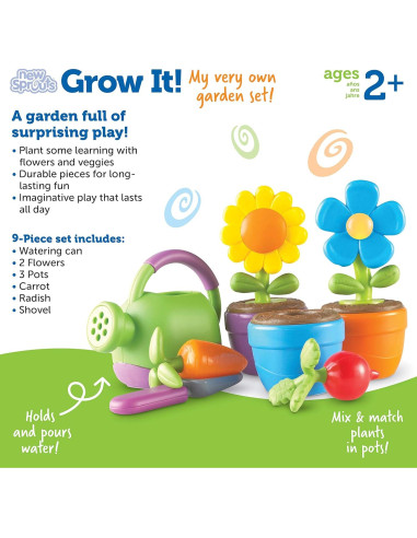 Set de Jardinería para Niños Learning Resources - 9 Piezas