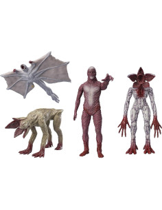 Figuras de Vinilo Stranger Things 4-Pack Bandai - Vecna y Monstruos 2