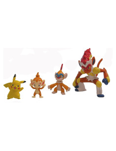 Kit de Modelo POKEMON Bandai Chimchar Monferno Infernape