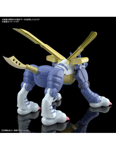 Kit de Modelo Bandai Metalgarurumon Figure-Rise Standard