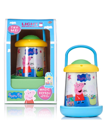 Linterna Reveladora de Luz Peppa Pig 16cm con Apagado Automático