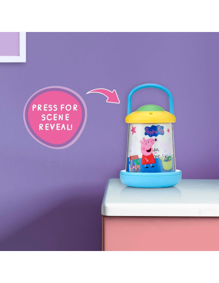 Linterna Reveladora de Luz Peppa Pig 16cm con Apagado Automático
