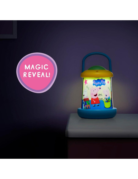Linterna Reveladora de Luz Peppa Pig 16cm con Apagado Automático
