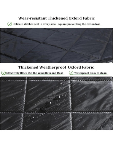 Cortina de Puerta Térmica Aislante Odocovo 32x80" Negra