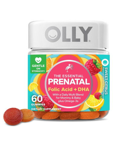 Gomitas Prenatales OLLY 60 Unidades Ácido Fólico DHA