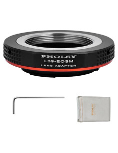 Adaptador de Montura PHOLSY L39 a Canon EF-M 39mm