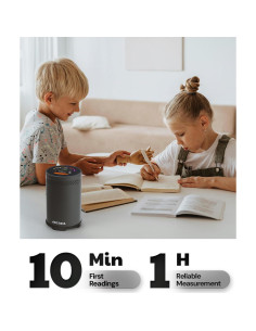 Detector de Radón HOUND-3699 - Monitoreo a Largo Plazo - Negro 2