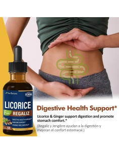 Extracto de Regaliz 59.15 ml - Suplemento Digestivo Natural 2