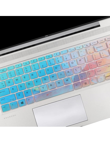 Cubierta de Teclado Colorida MUBUY-GOL 14" HP ProBook 440 G5 G6