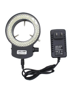 Iluminador LED Anular para Microscopio MeYourRow 144W Negro