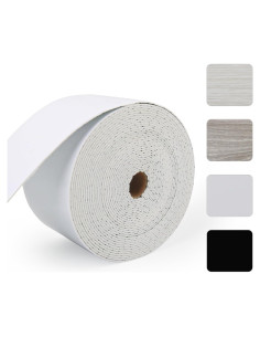 Moldura Autoadhesiva CvoMep 5m Impermeable para Espejo Blanco