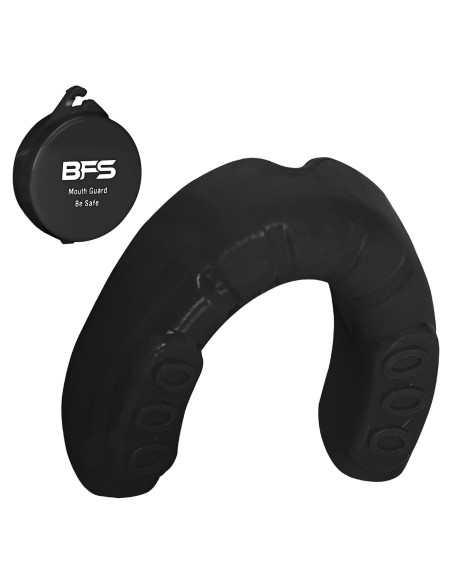 Protector Bucal Deportivo BSF IMPEX Negro para Boxeo y MMA
