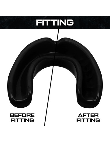 Protector Bucal Deportivo BSF IMPEX Negro para Boxeo y MMA