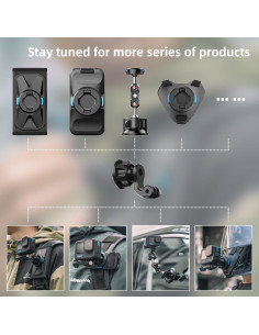 Soporte de Correa de Mochila Magnético SUREWO con Liberación Rápida 2