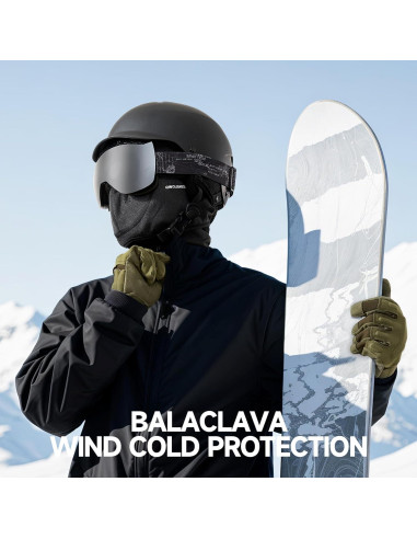 Máscara Balaclava Térmica para Esquí y Snowboard - Unisex