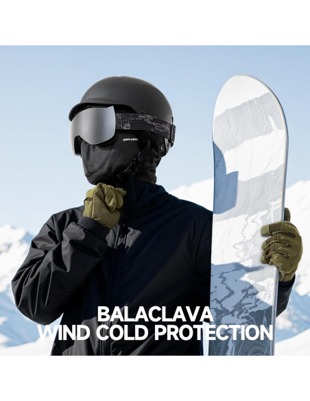 Máscara Balaclava Térmica para Esquí y Snowboard - Unisex