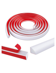 Moldura Flexible Redonda 299.72 cm TPE Autoadhesiva Moonoom