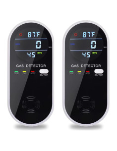 Detector de Gas Natural 3-en-1 Genérico con Pantalla LCD