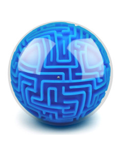 Rompecabezas 3D Laberinto YongnKids Azul - Juego Mental para Niños y Adultos