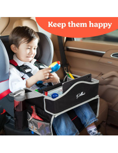 Bandeja de Viaje PILLANI para Niños - Organizador Auto 2 Piezas 2