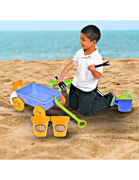 Juego de Jardinería para Niños Dimple con Carro 15 Piezas