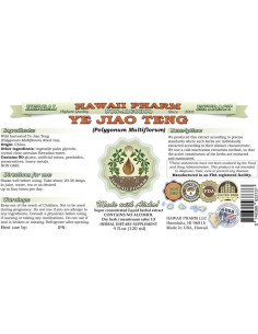 Extracto Líquido de Ye Jiao Teng (Shou Wu Teng) 2x946 ml Sin Alcohol - Hawaii Pharm 2
