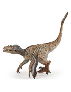 Figura Velociraptor Plumoso Papo - 18.14g - Pintada a Mano