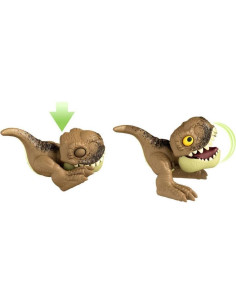 Figura de Acción Tiranosaurio Rex Marrón Mattel 11.4cm 2