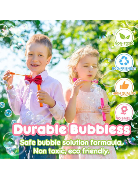 24 Varitas de Burbuja Dinosaurio + 96 Stickers Fiesta