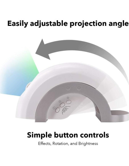 Proyector LED Aurora BlissLights Ark Lite - Nebulosa y Láser Verde