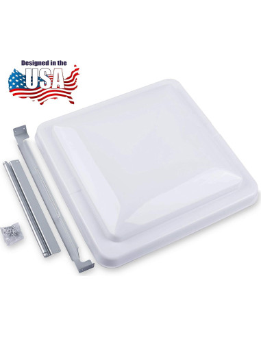 Tapa de Ventilación de Techo Camp'N 14x14 Blanco para RV