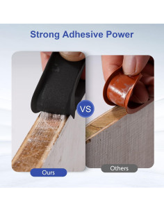 Banda de Bisel Autoadhesiva FAKILO 5m x 9mm Negro TPE 2