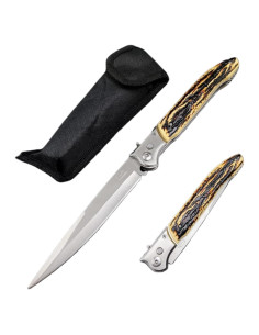 Cuchillo Plegable Grande Geegift 30.48 cm Acero Inoxidable