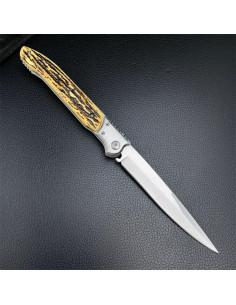 Cuchillo Plegable Grande Geegift 30.48 cm Acero Inoxidable 2