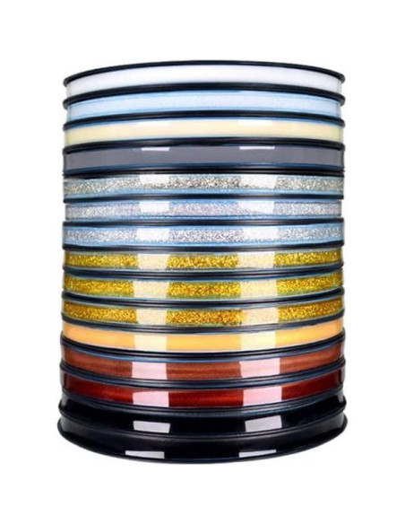 Moldura Autoadhesiva Flexible Umbresen 0.76cm x 6.1m Negra