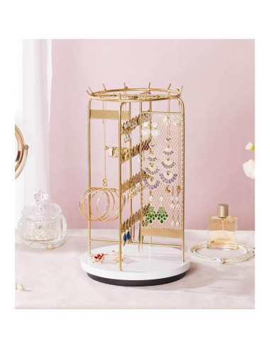 Soporte de Joyería Homde HJ007 Rotatorio para Tocador