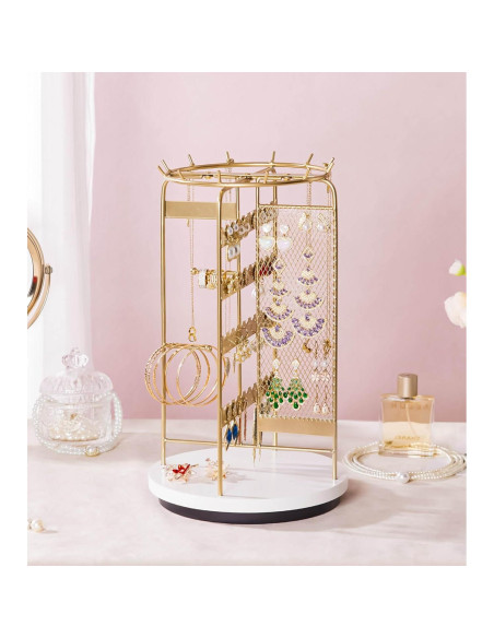 Soporte de Joyería Homde HJ007 Rotatorio para Tocador